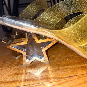 Gold Star Studded Heel Size 11 Katy Perry